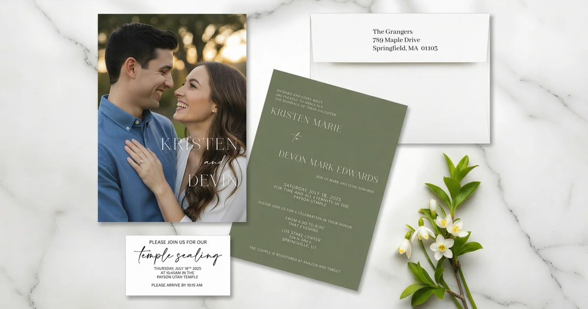 Photo Wedding Invitations